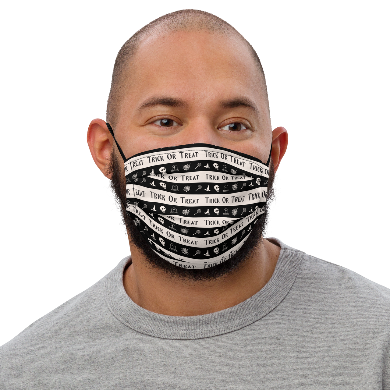 Halloween Premium face mask, Halloween All Over Print Premium face mask ,Premium face mask/Trick or Treat SHAVA