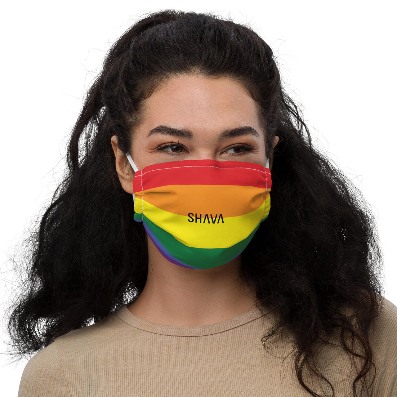 LGBTQ Face Mask / Celebrating Pride Flag SHAVA