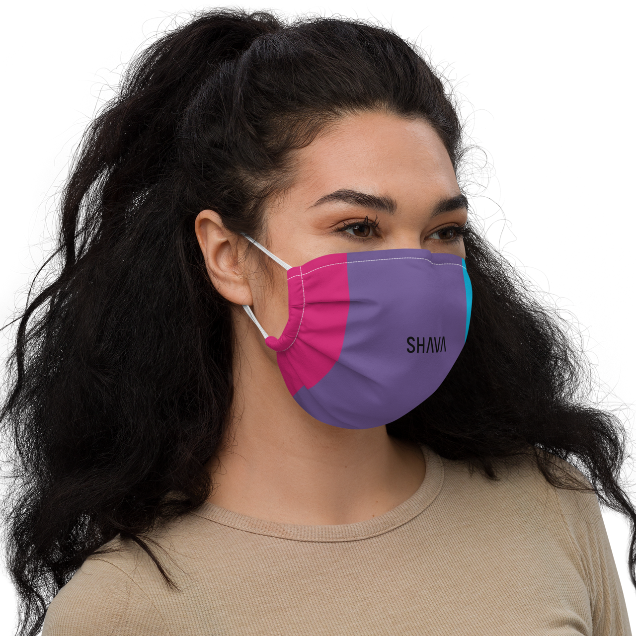 LGBTQ Face Mask / Celebrating androgyne SHAVA
