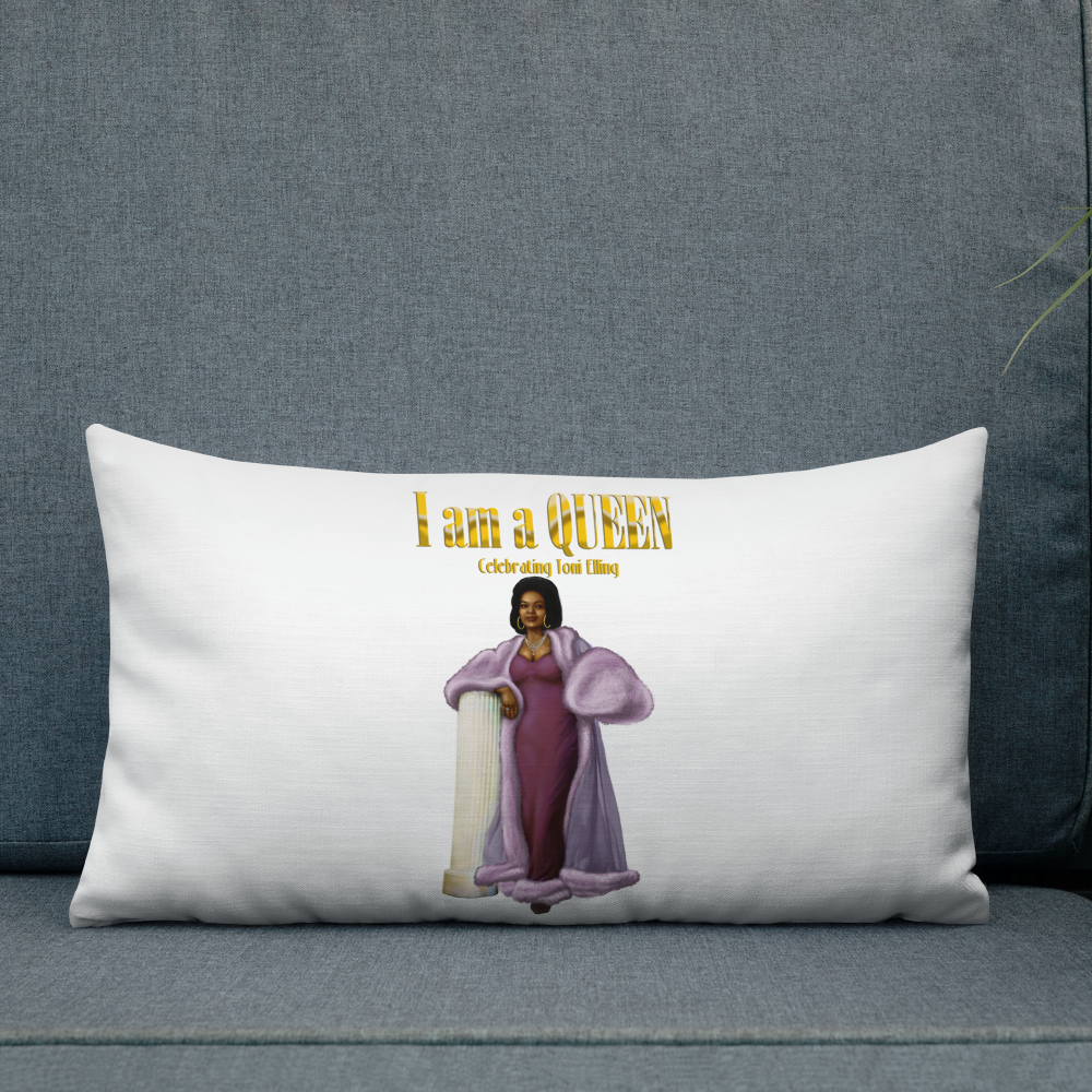 VCC Premium Pillow/I am a Queen SHAVA