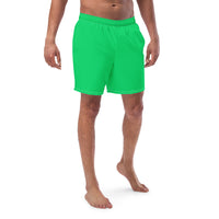 Thumbnail for Solid Men's Swim Trunks - Pastel Green SHAVA CO