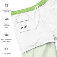 Thumbnail for Solid Men's Swim Trunks - Apple SHAVA CO