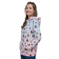 Thumbnail for Transgender's Halloween Funny All Over Hoodie, Halloween All Over Hoodie,Transgender Hoodie /Happy HallowQueer SHAVA