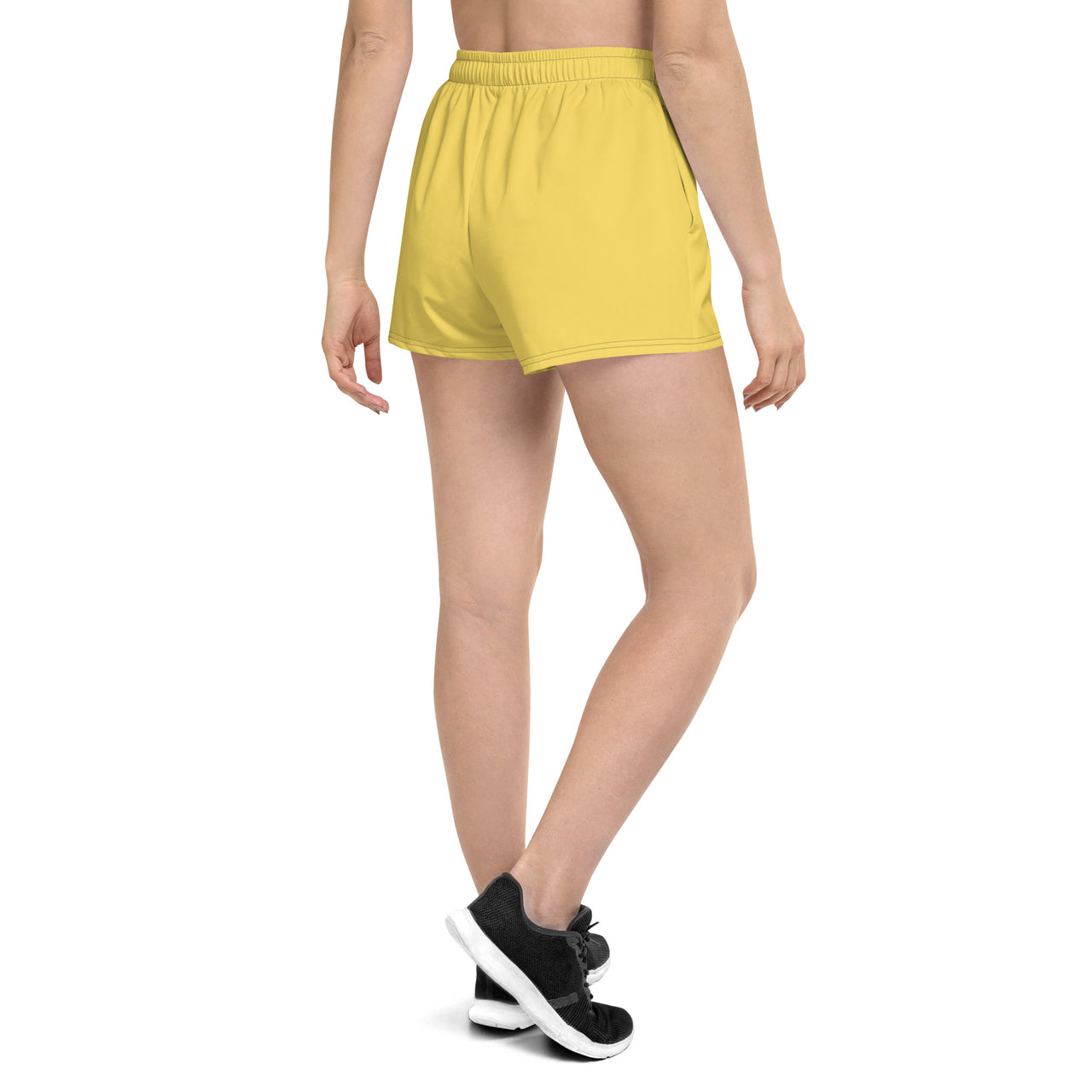 Women’s Recycled Solid Athletic Shorts - Blonde SHAVA CO