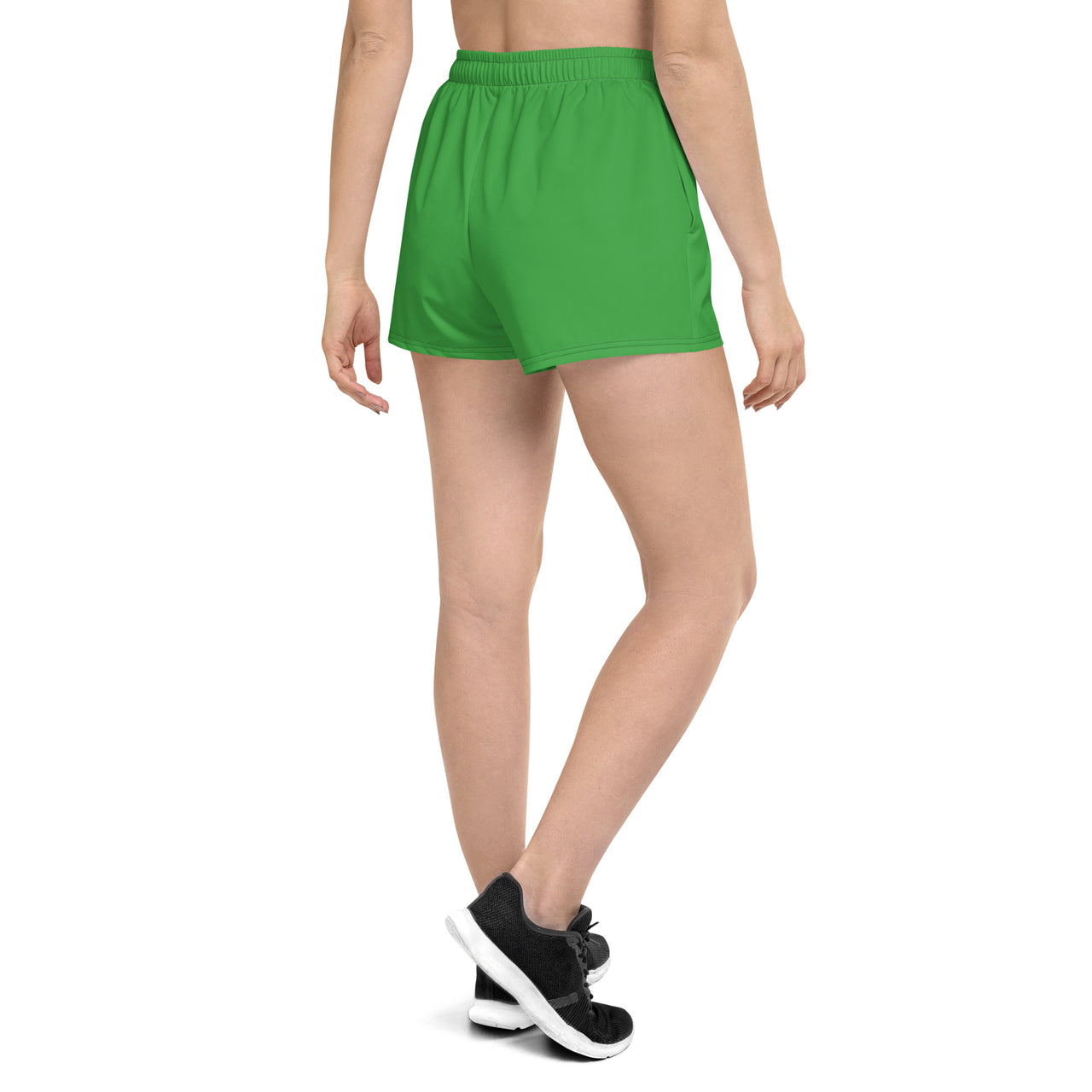 Women’s Recycled Solid Athletic Shorts - Green SHAVA CO