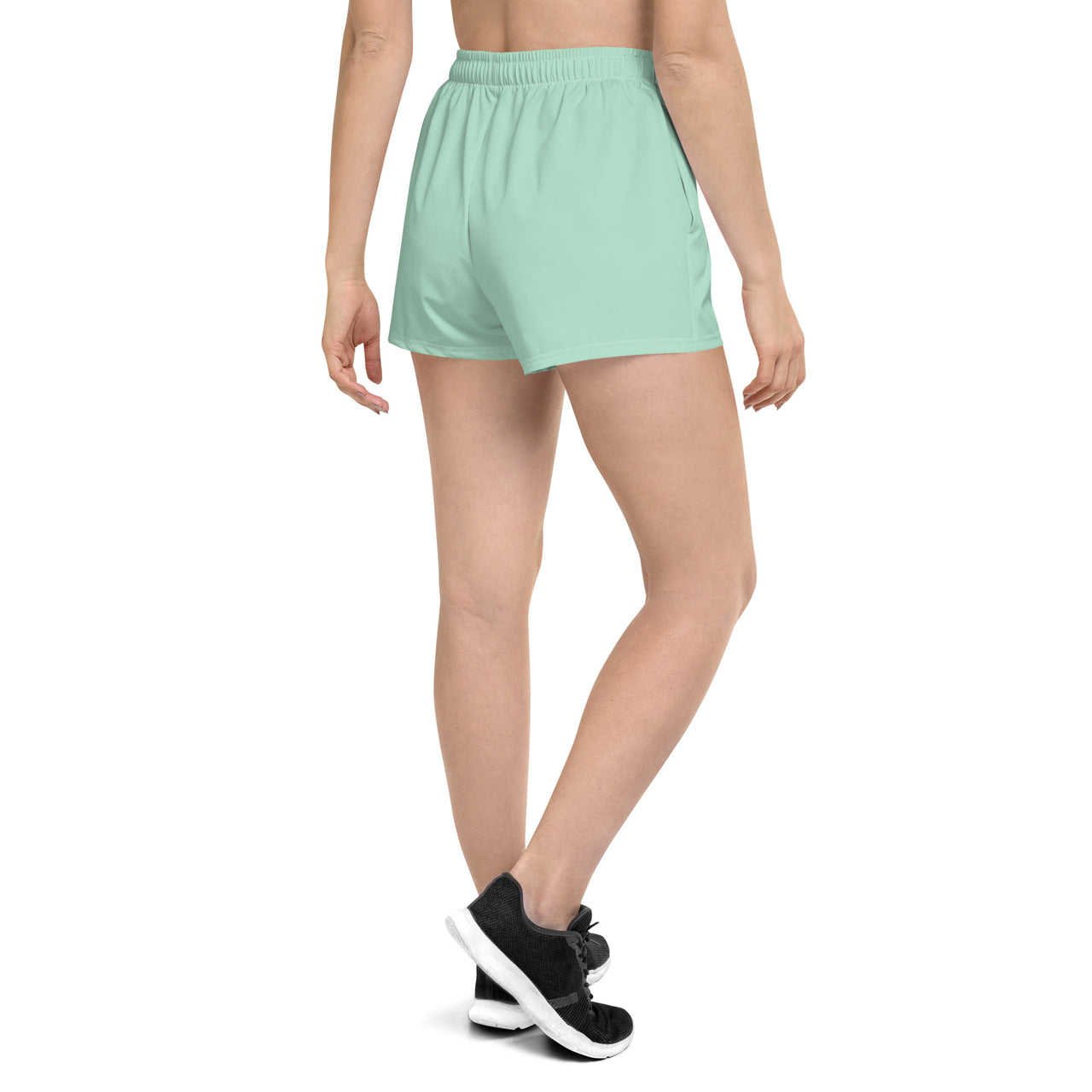 Women’s Recycled Solid Athletic Shorts - Pistachio SHAVA CO