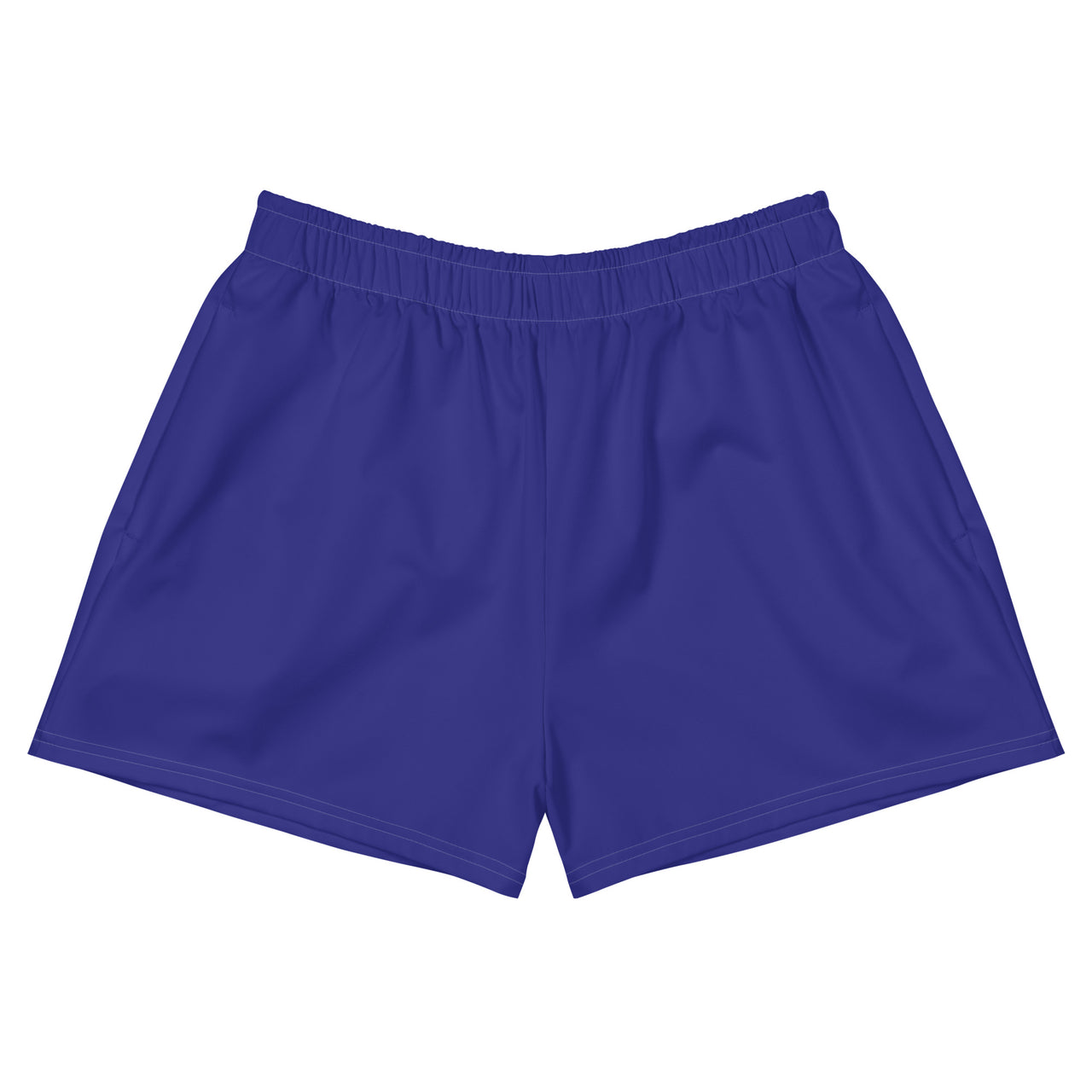 Women’s Recycled Solid Athletic Shorts - Dark Slate Blue SHAVA CO