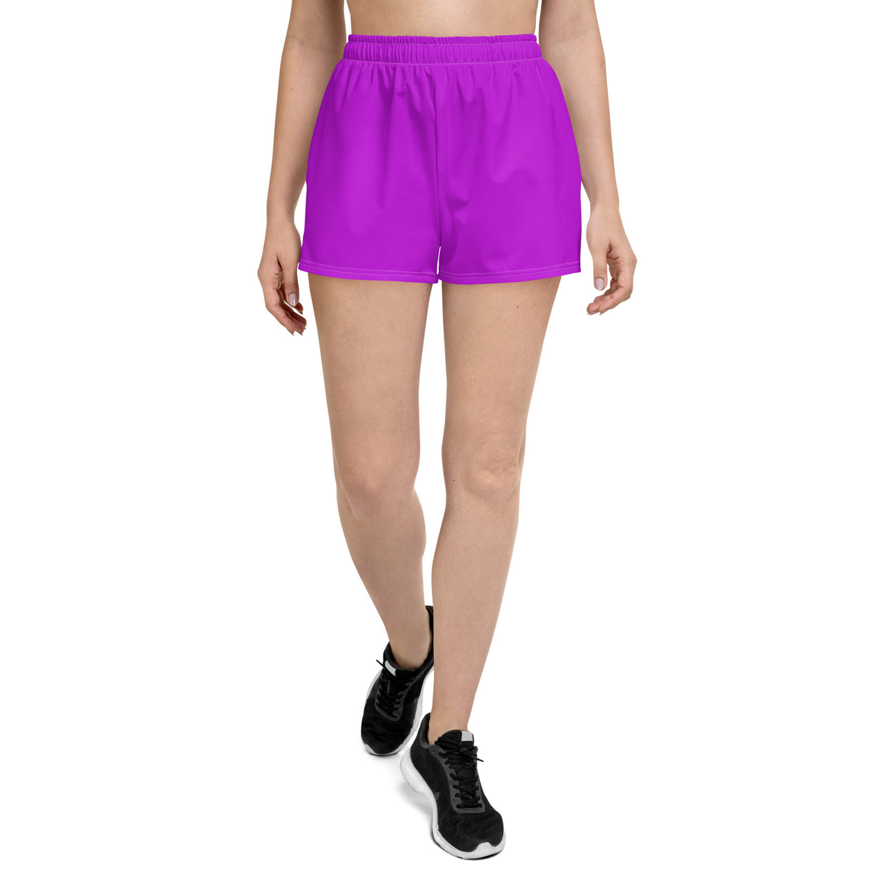 Women’s Recycled Solid Athletic Shorts - Phlox SHAVA CO