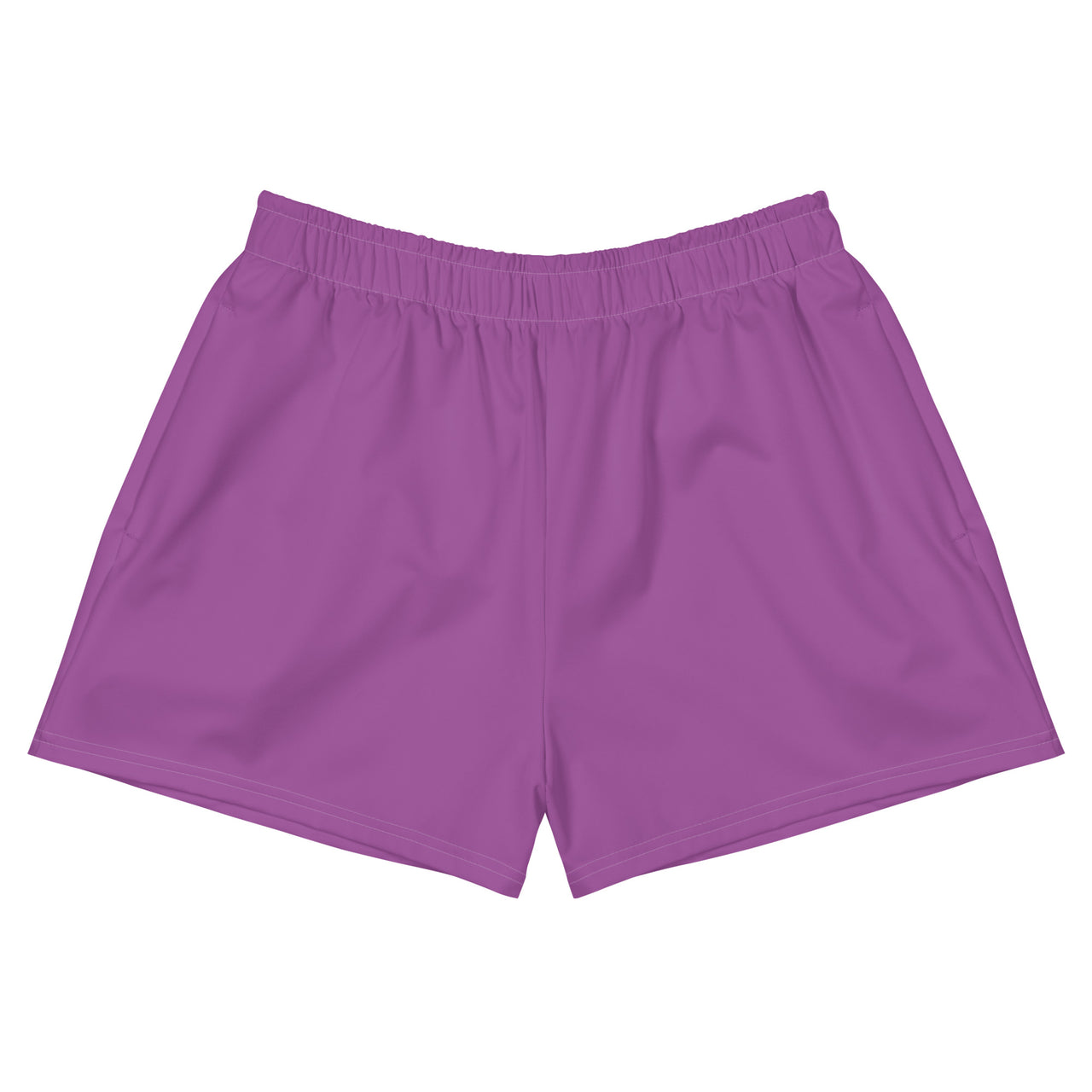 Women’s Recycled Solid Athletic Shorts - Lilac SHAVA CO