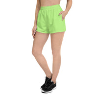 Thumbnail for Women’s Recycled Solid Athletic Shorts - Tea SHAVA CO