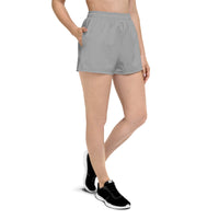 Thumbnail for Women’s Recycled Solid Athletic Shorts - Pewter SHAVA CO