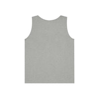 Thumbnail for Leather Pride Flag Heavy Cotton Tank Top Unisex Size - Free Dad Hugs Printify