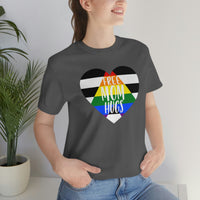 Thumbnail for Straight Ally Pride Flag Mother's Day Unisex Short Sleeve Tee - Free Mom Hugs SHAVA CO