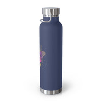 Thumbnail for Yoga Spiritual Meditation Copper Vacuum Insulated Bottle 22oz  –  Source Energy 000 Angel Number Printify