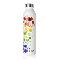 Thumbnail for Straight Ally Flag Slim Water Bottle Denver Pride - My Rainbow is In My DNA SHAVA CO