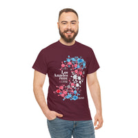 Thumbnail for SHAVA CO Transgender Flag 2023 Pride, Los Angeles Unisex Heavy Cotton Tee - My Rainbow Is In My DNA Printify