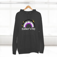 Thumbnail for Asexual Pride Flag Unisex Premium Pullover Hoodie - Father's Day Printify
