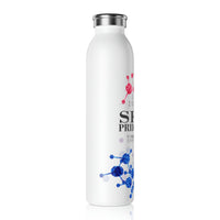 Thumbnail for Bisexual Flag Slim Water Bottle San Francisco Pride - My Rainbow is In My DNA SHAVA CO