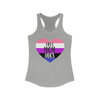 Thumbnail for Genderfluid Pride Flag Mother's Day Ideal Racerback Tank - Free Mom Hugs SHAVA CO