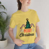 Thumbnail for Classic Unisex Christmas T-shirt - Merry Christmas Printify