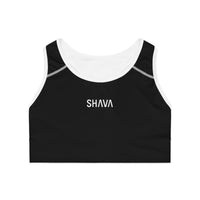 Thumbnail for VCC  Women's Sportswear  Sports Bra (AOP) / SHAVA Logo Printify
