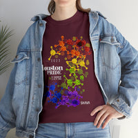 Thumbnail for SHAVA CO Rainbow Flag 2023 Pride, Houston  Unisex Heavy Cotton Tee - My Rainbow Is In My DNA Printify