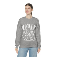 Thumbnail for Affirmation Feminist Pro Choice Sweatshirt Unisex  Size –Love the Skin you are In Printify