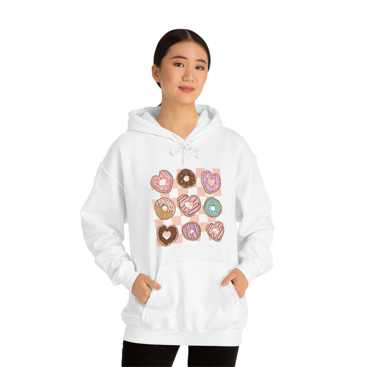 Straight Flag LGBTQ Affirmation Hoodie Unisex Size- Donuts Printify