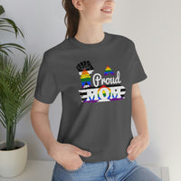 Thumbnail for Straight Ally Pride Flag Mother's Day Unisex Short Sleeve Tee - Proud Mom SHAVA CO
