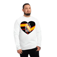 Thumbnail for Rubber Pride Flag Sweatshirt Unisex Size - Free Dad Hugs Printify