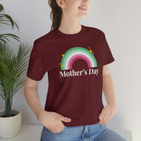 Thumbnail for Abrosexual Pride Flag Mother's Day Unisex Short Sleeve Tee - Mother's Day SHAVA CO
