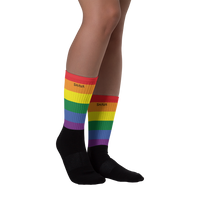 Thumbnail for LGBTQ  Sublimation socks/ Celebrating Pride Flag SHAVA