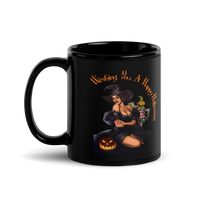 Thumbnail for Halloween/Black Glossy Mug/Amuni SHAVA