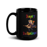 Thumbnail for Transgender Halloween Black Glossy Mug-Trans Pride LGBT Halloween/Happy HalloQueer SHAVA