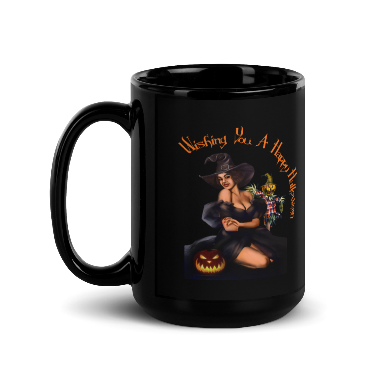 Halloween/Black Glossy Mug/Amuni SHAVA