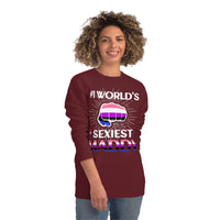 Thumbnail for Genderfluid Pride Flag Sweatshirt Unisex Size - #1 World's Sexiest Maddy Printify