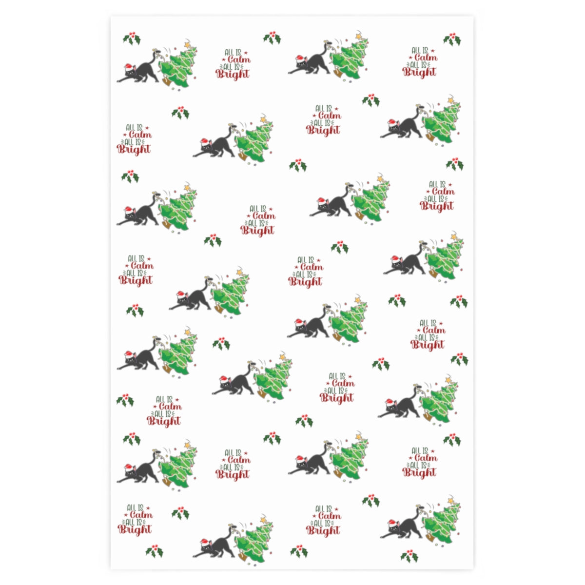 Copy of Christmas gift  Pinup's Art Gift Paper Gift Wrap  Design Printify