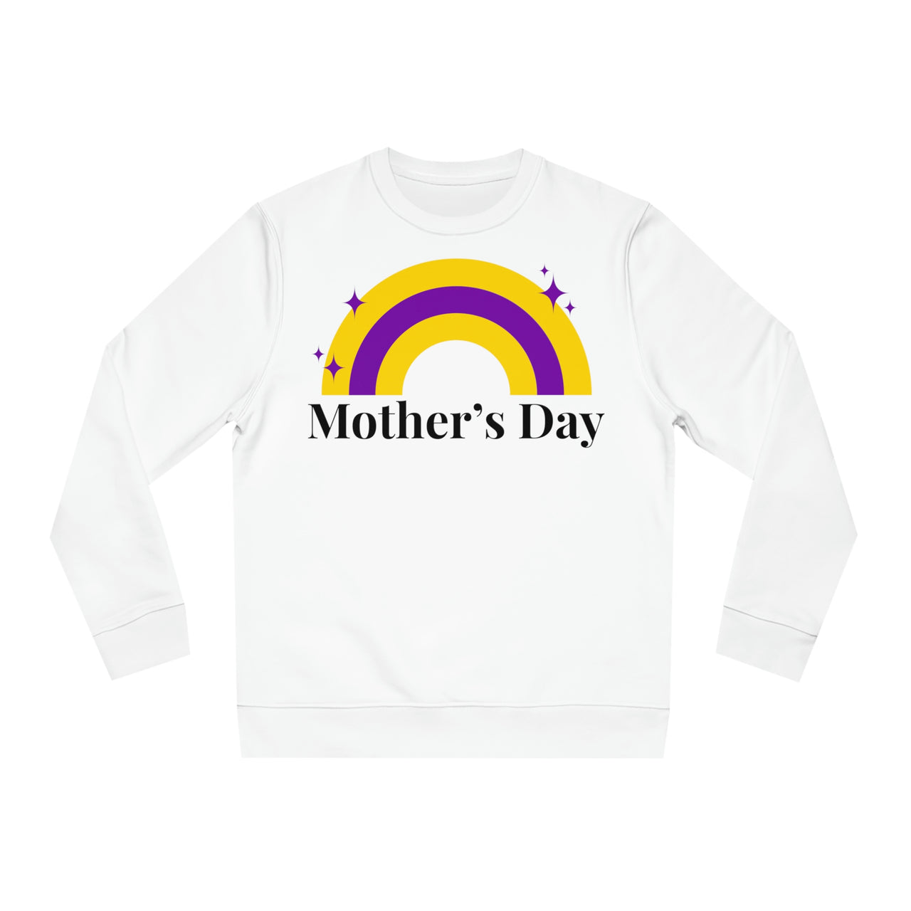 Intersex Pride Flag Sweatshirt Unisex Size - Mother's Day Printify