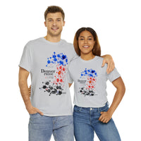Thumbnail for SHAVA CO Polyamory Flag 2023 Pride, Denver Unisex Heavy Cotton Tee - My Rainbow Is In My DNA Printify