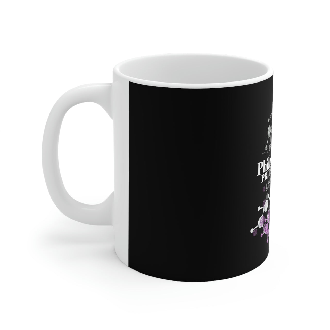 Asexual Philly Pride Ceramic Mug - Rainbow Is In My DNA SHAVA CO