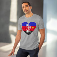 Thumbnail for Polyamory Pride Flag T-shirt Unisex Size - Free Dad Hugs Printify