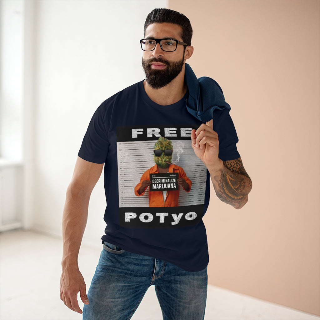 KCC Men's T-shirts  Staple Tee/ Free Potyo Printify