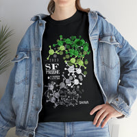 Thumbnail for SHAVA CO Aromantic Flag 2023 Pride, San Francisco Unisex Heavy Cotton Tee - My Rainbow Is In My DNA Printify