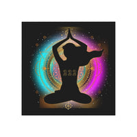 Thumbnail for Yoga Spiritual Meditation Square Magnet - Alignment 222 Angel Number Printify