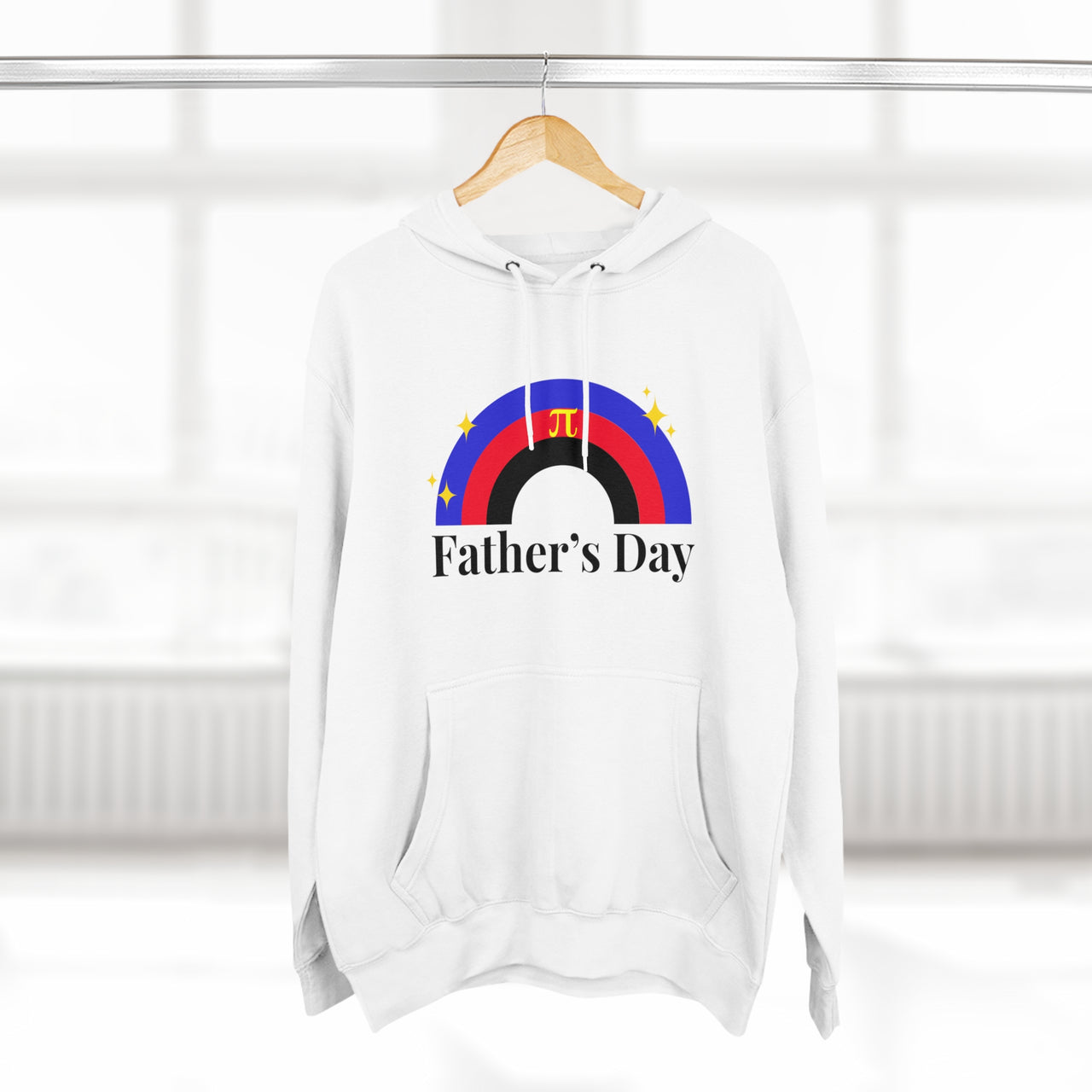 Polyamory Pride Flag Unisex Premium Pullover Hoodie - Father's Day Printify