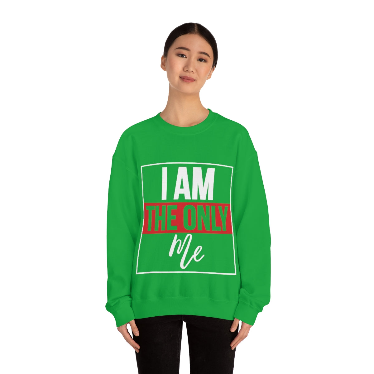 Affirmation Feminist Pro Choice Sweatshirt Unisex  Size –I Am The  Only Me Printify