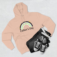 Thumbnail for Agender Pride Flag Unisex Premium Pullover Hoodie - Father's Day Printify