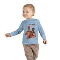 Thumbnail for IAC  KIDS Long Sleeves Toddler Tee / I am Black Queen Printify