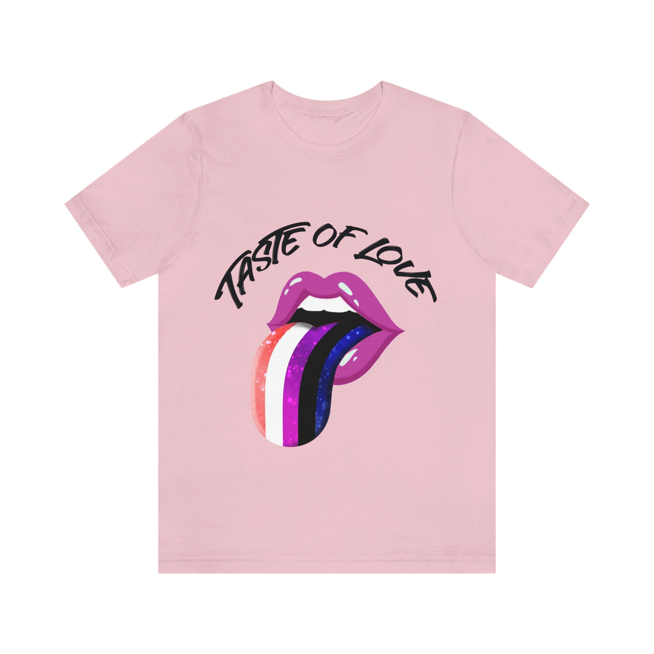 Genderfluid Flag LGBTQ Affirmation T-shirt  Unisex Size - Taste Of Love Printify
