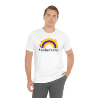 Thumbnail for Intersex Pride Flag Mother's Day Unisex Short Sleeve Tee - Mother's Day SHAVA CO